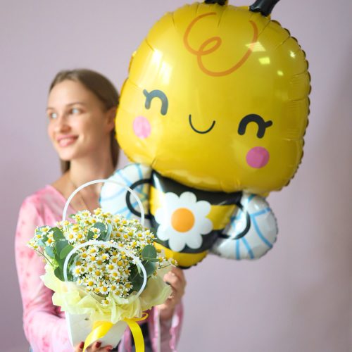 Очаровательный сет "Пчёлка в саду"