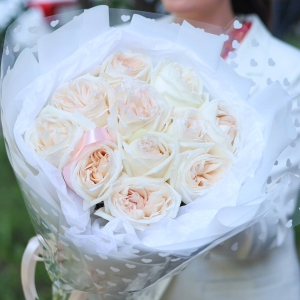 Букет роз White O'Hara