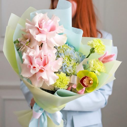 Яркий весенний букет "Джелато"